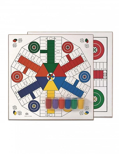 Tablero Parchís 40x40x1 4-6 jug con...
