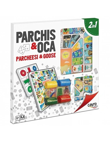 Parchis 4 & Oca Tablero con...
