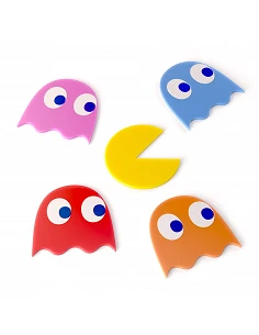 Set 5 Posavasos de Pac-Man