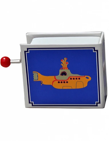 Yellow Submarine Libro Manivela Musical