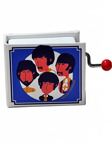 Yellow Submarine Libro Manivela Musical