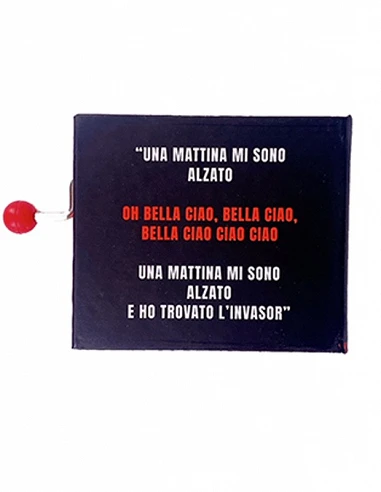 Bella Ciao Libro Manivela Musical