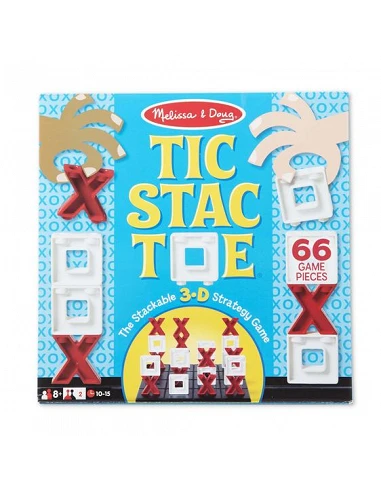 Tic Stak Toe "Tres en raya" apilable....