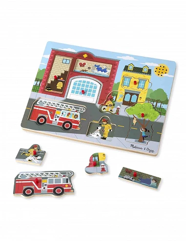 Puzzle Sonido Estación de Bomberos...
