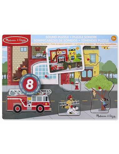 Puzzle Sonido Estación de Bomberos...