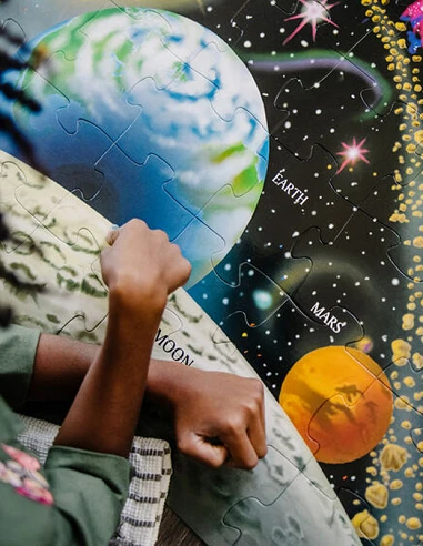 Puzzle de Suelo Gigante Sistema Solar...