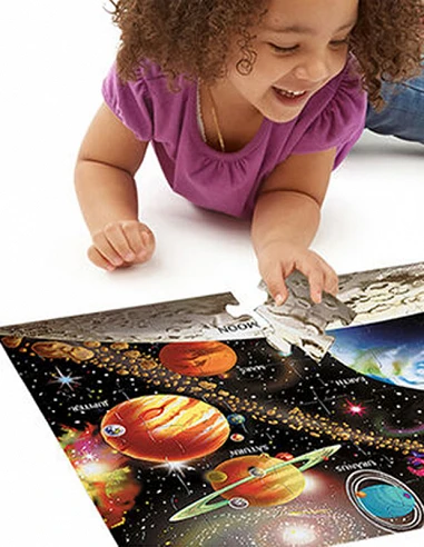 Puzzle de Suelo Gigante Sistema Solar...