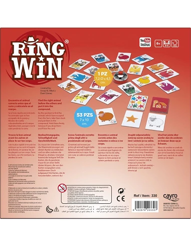 Juego de Acción y Rapidez Ring Win