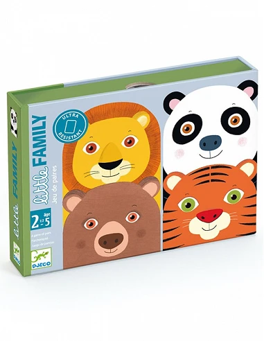 Juego de cartas Little Family Djeco