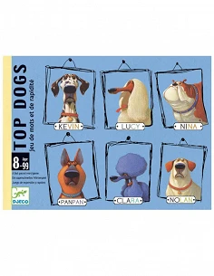 Juego de cartas Top Dogs Djeco