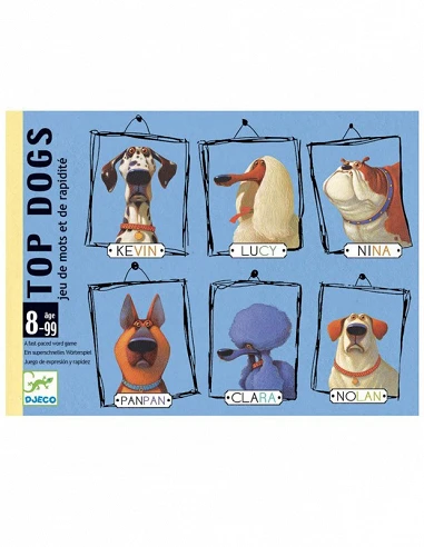Juego de cartas Top Dogs Djeco