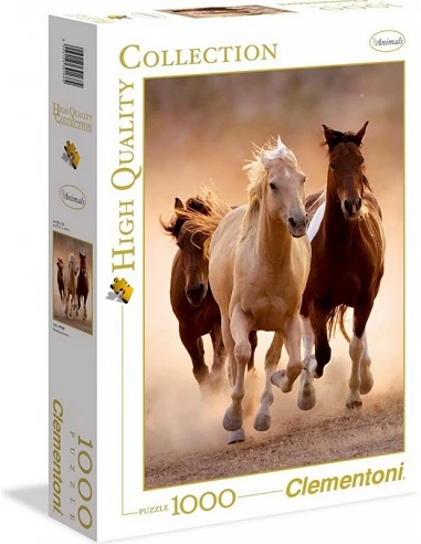 Puzzle Caballos Corriendo Animals...