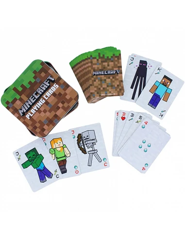 Juego de Cartas Minecraft Playing...