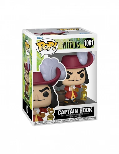 Villanos Disney POP! Capitan Garfio...