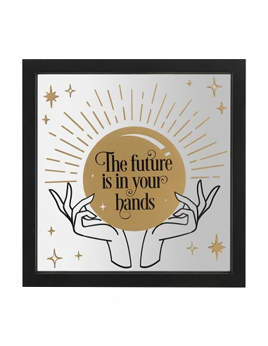 Espejo Colgante de Pared Adivino 35x35