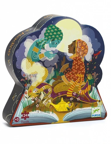 Puzzle Silueta Aladín