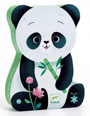 Puzzle Silueta Leo El Panda