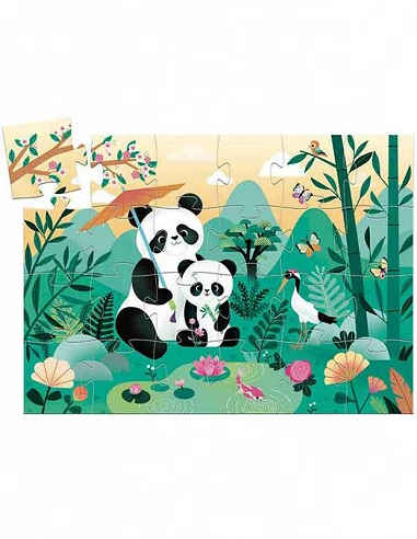 Puzzle Silueta Leo El Panda