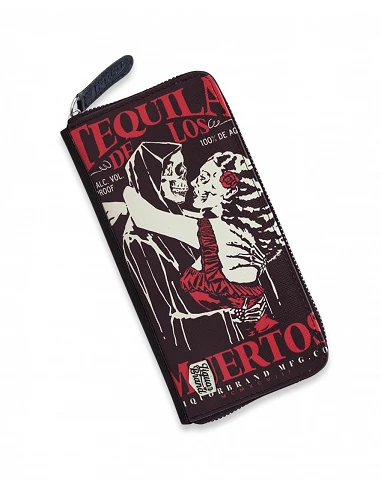 Cartera con cremallera "Tequila"