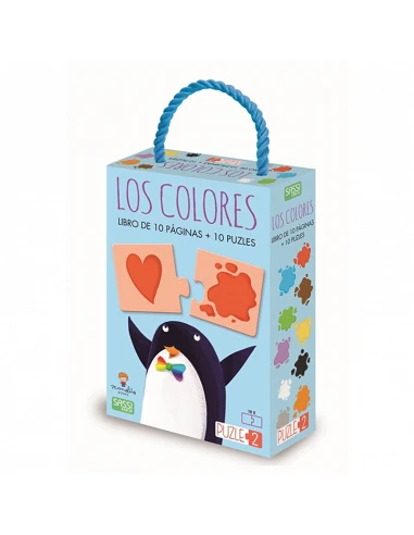 Los Colores Libro + 10 Puzzles...