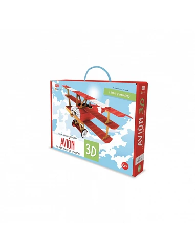 Construye El Avión 3D Libro+Maqueta...