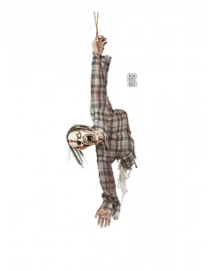 Zombie amputado colgante
