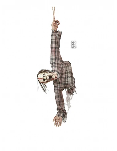 Zombie amputado colgante