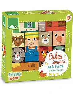 Cubos Sonoros Animales de...