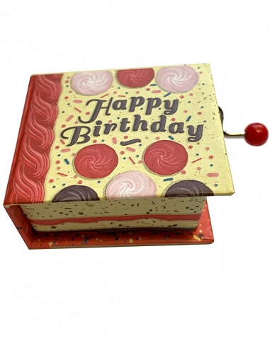 Happy Birthday Libro Manivela Musical