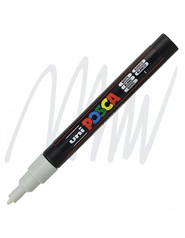 Uniball Posca PC3M 0.9 -1.3mm Blanco# 1