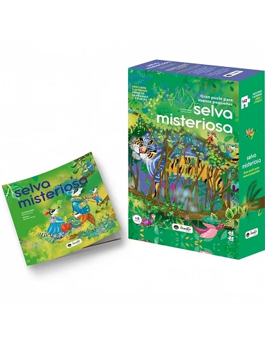 Selva Misteriosa Libro + 2 Puzzles