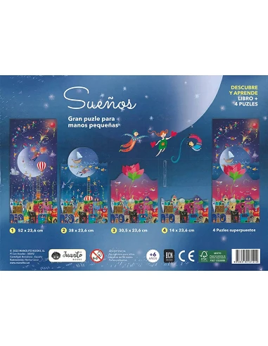 Sueños Libro + 4 Puzzles