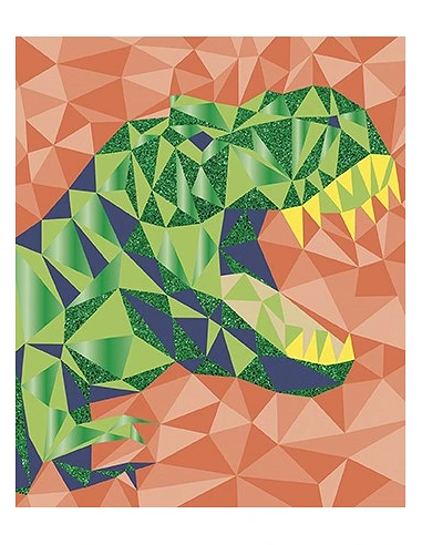 Mosaicos De Espuma Dinosaurios