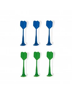 6 Dardos Magnéticos (Verde...