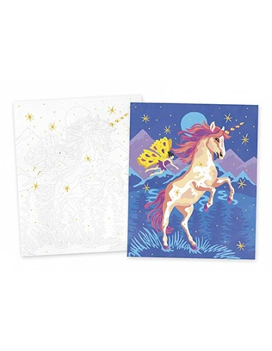 Pintura Por Números Unicornios