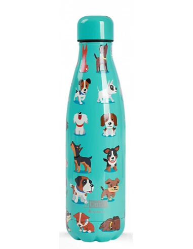 Botella Térmica Metálica 500ml Dogs