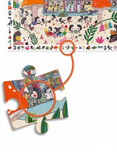 Puzzle de Observación La Escuela de...