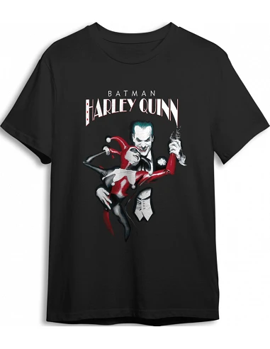 Camiseta Harley Joker Bailando Negra