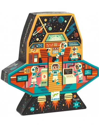 Puzzle Silueta Estación Espacial