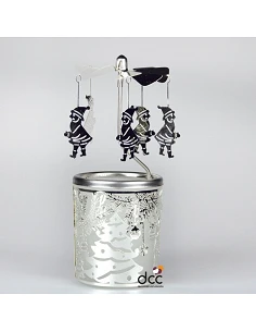 Carrusel Candelabro Papá Noel