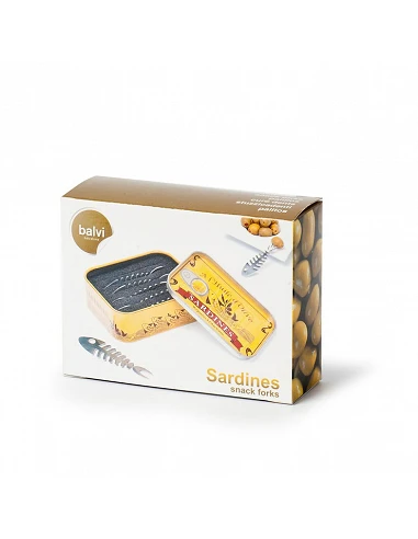 Tenedor Aperitivo Sardinas X6 Lata