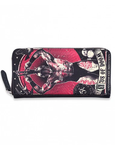 Cartera con cremalera "Circus Of Doom"