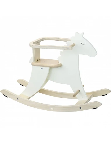 Caballo balancín Ivory white Rocking...