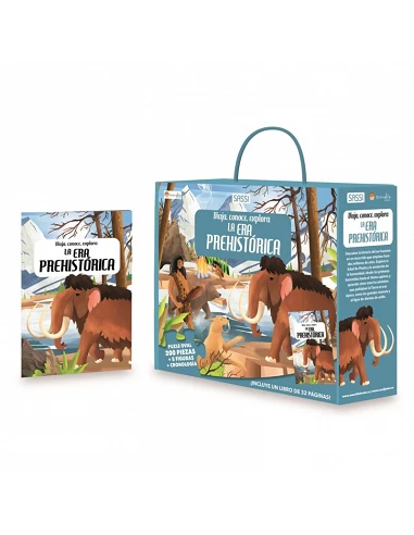 La Era Prehistorica Libro + Puzzle...
