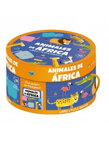 Los Animales de Africa Libro + Puzzle...