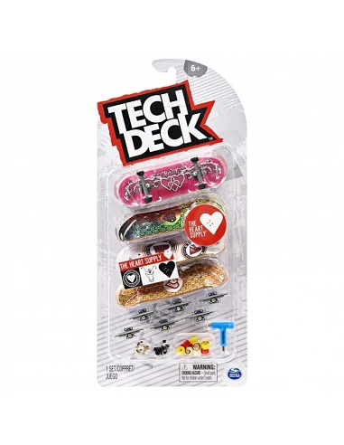 Tech Deck pack 4 Modelos Surtidos