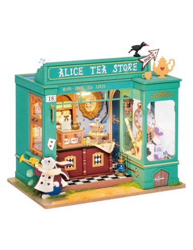 Maqueta Robotime Alice's Tea Store