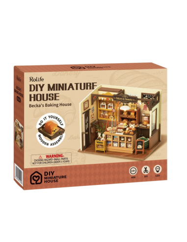 Maqueta Robotime Becka´S Baking House