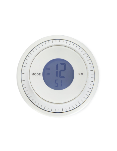 Minutero & Reloj Combi blanco