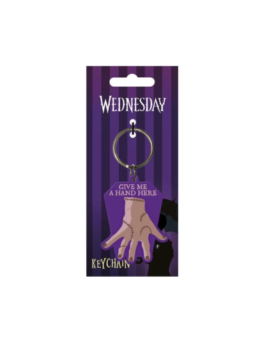 Lllavero Wednesday Rubber Keychain...